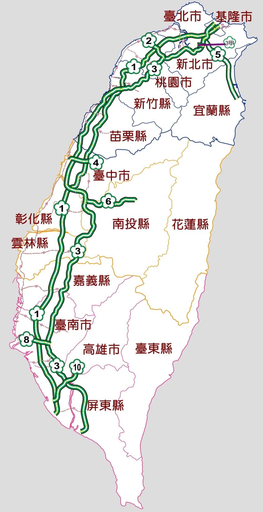 Taiwan Map